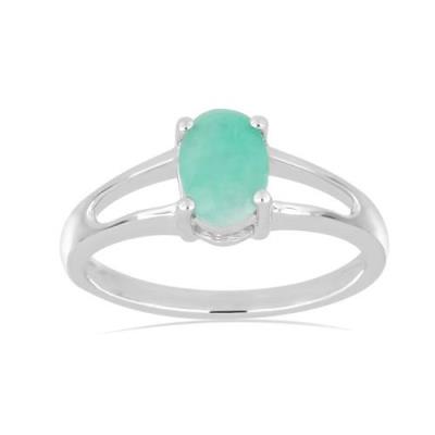 BUY REAL AFRICAN AMETHYST GEMSTONE RING IN STERLING SILVER